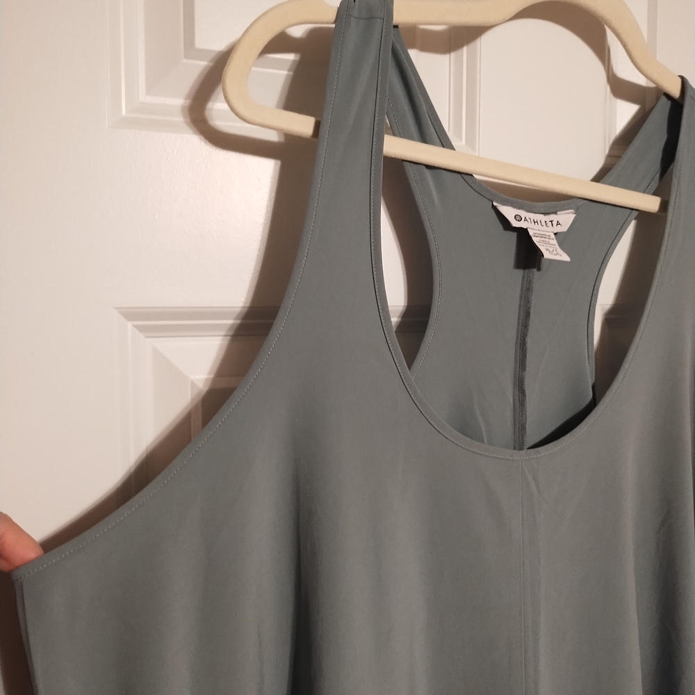 Athleta Presidio Dress In Gray Green - Picture 3 of 6